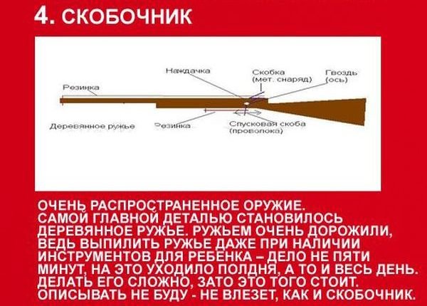Детское самодельное оружие времен СССР (10 фото)
