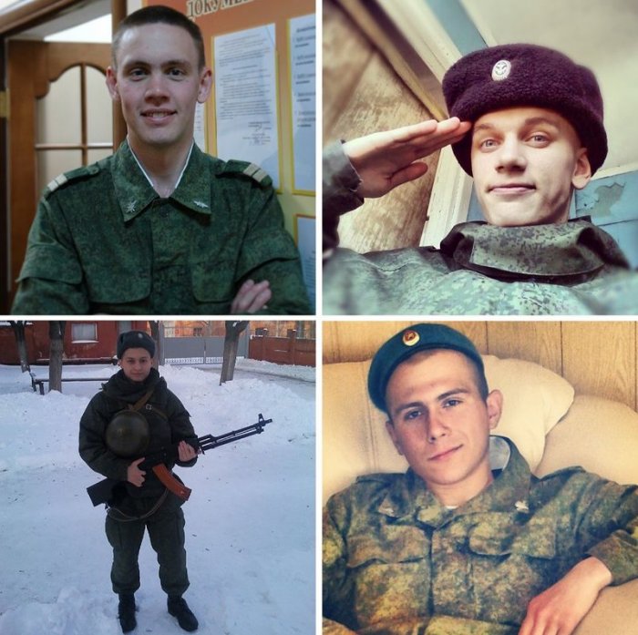 Фотографии российских солдат-срочников в Instagram (12 фото)