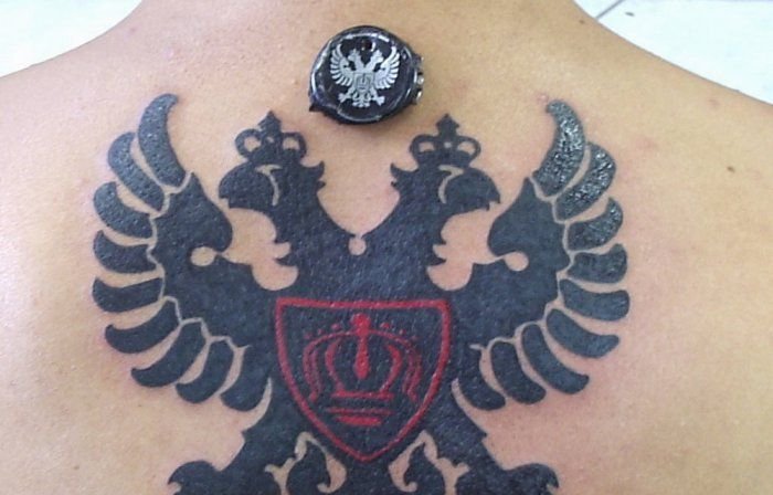 Русские татуировки (22 фото)