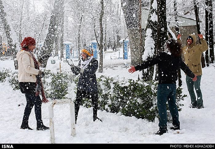 Иран завалило снегом (45 фото)
