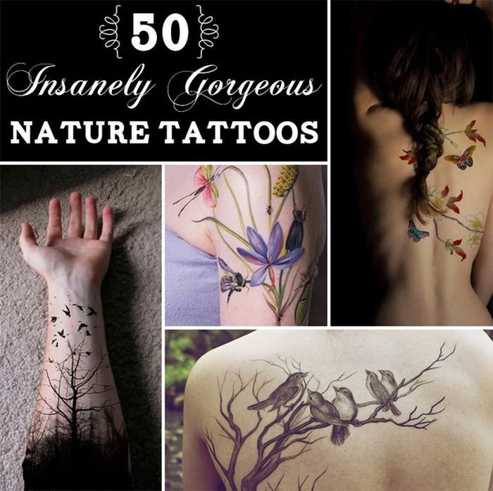 Необычные татуировки (50 фото)