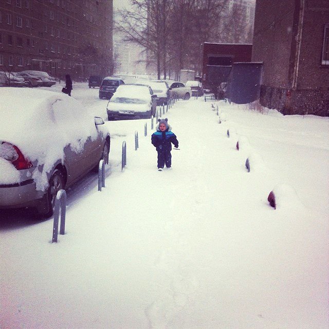 Екатеринбург завалило снегом (23 фото)