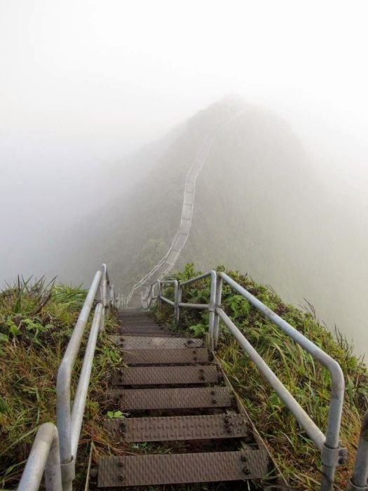 Лестница в небо на Гавайах (14 фото)