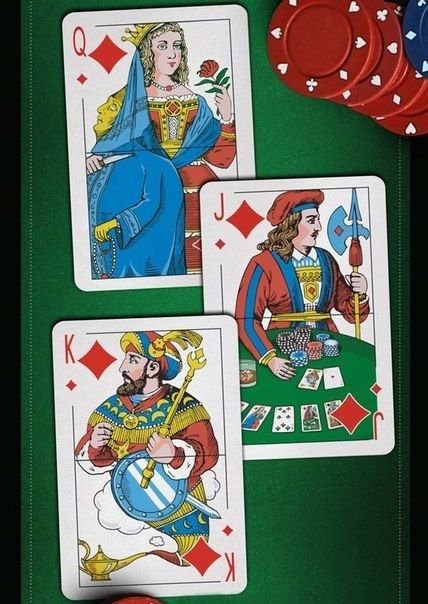 Нижняя сторона игральных карт (4 фото)