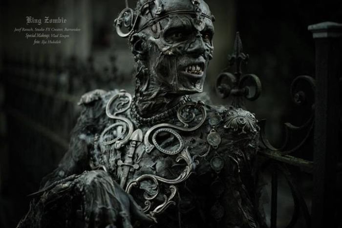 Страшный костюм зомби (15 фото)