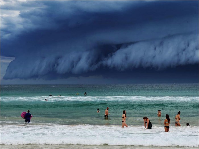 Необычные облака в Австралии (5 фото)