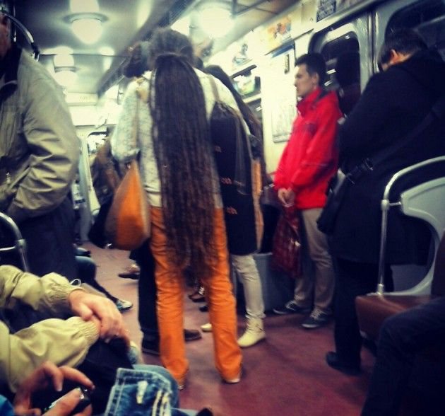 Люди в питерском метро (42 фото)