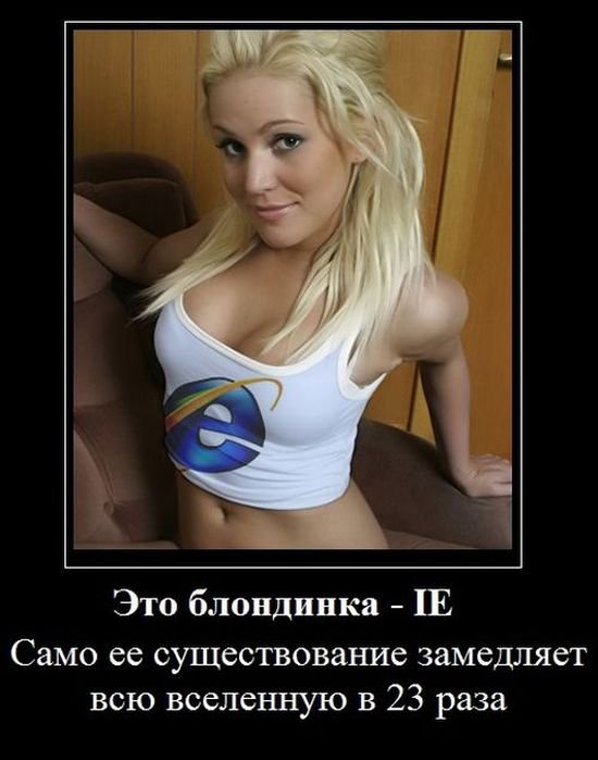 Шутки про Internet Explorer (20 фото)