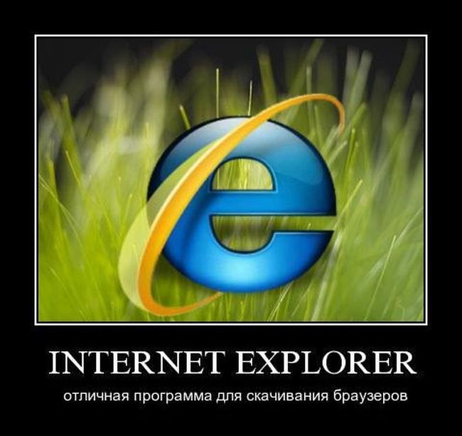 Шутки про Internet Explorer (20 фото)