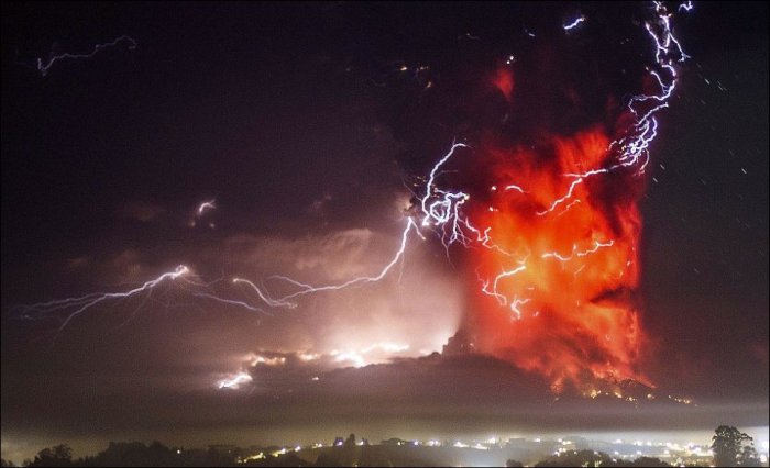 Последствия извержения вулкана Кальбуко (16 фото)