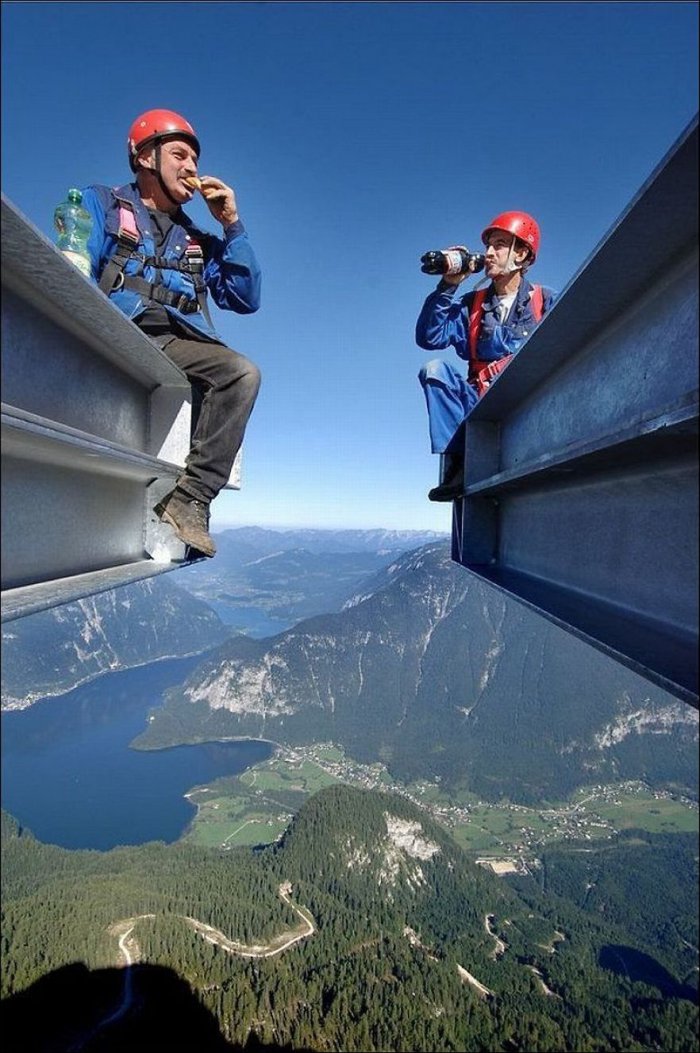 Когда не боишься высоты (27 фото)