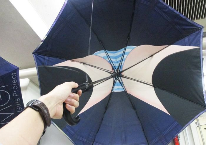 Милый японский зонтик (3 фото)
