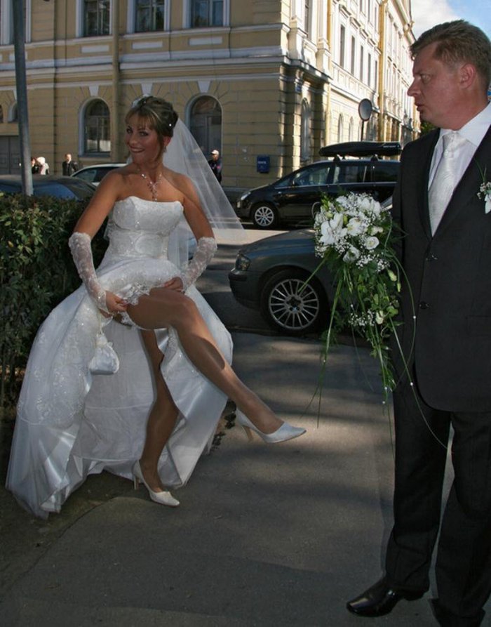Невеста оказалась очень развратной девушкой 10 фотографий