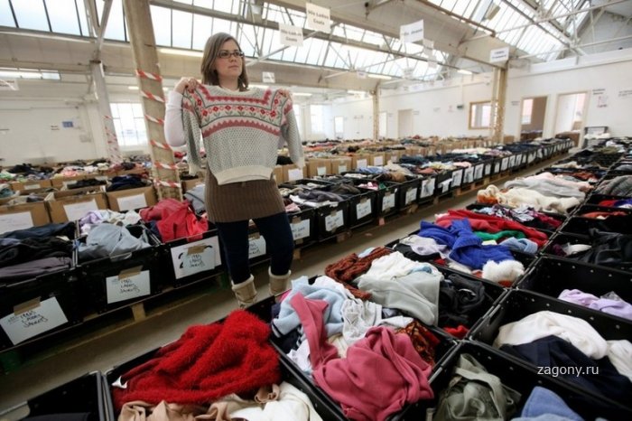 Распродажа ретро-одежды в Лондоне (14 фото)