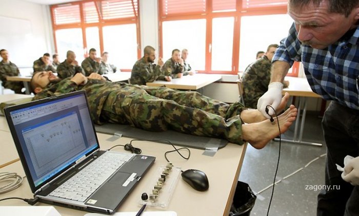 Швейцарская армия тестирует новые носки (9 фото)
