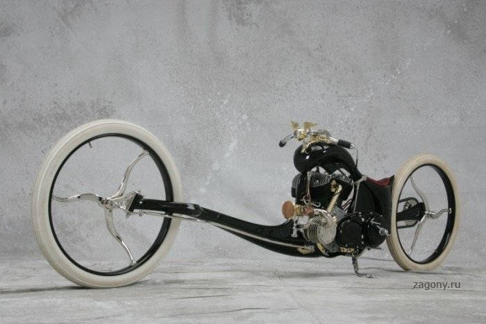 Финский изобретатель построил эксклюзивный мотоцикл (5 фото)