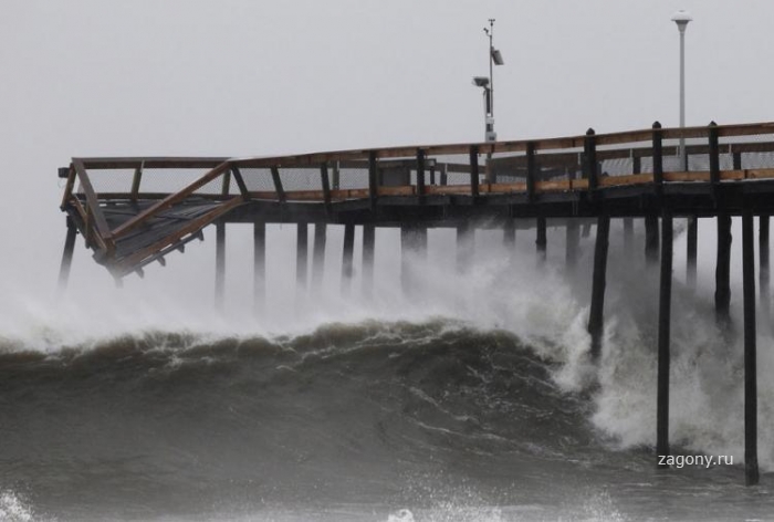 Ураган Ирен в США (50 фото)
