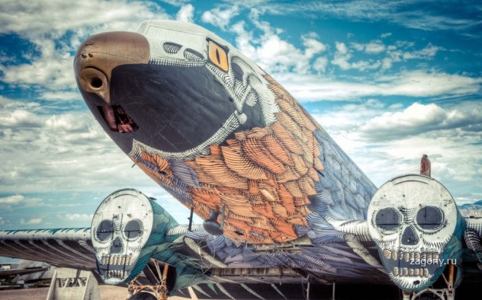 «Проект Boneyard»- новая жизнь списанных военных самолетов (16 фото)