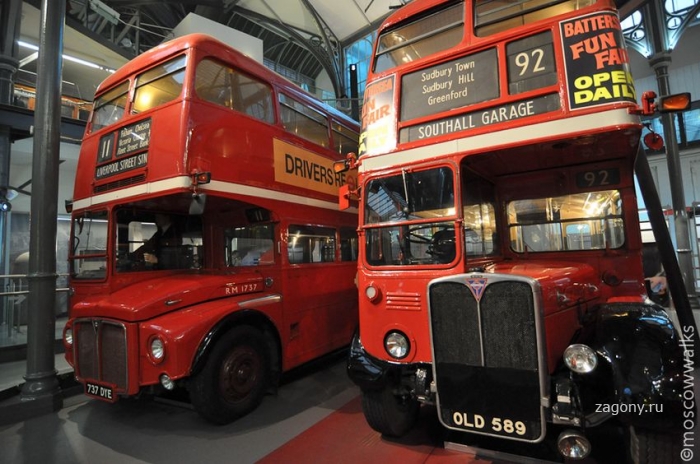 Музей транспорта в Лондоне (43 фото)