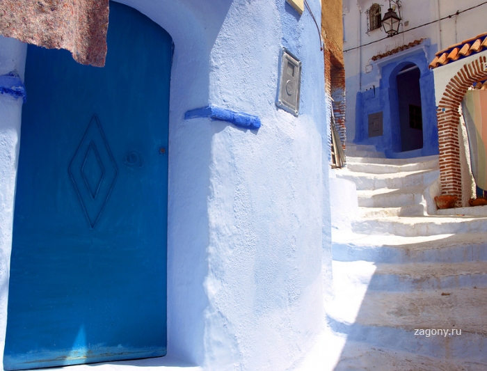 Марокканский голубой город Шефшауен (43 фото)