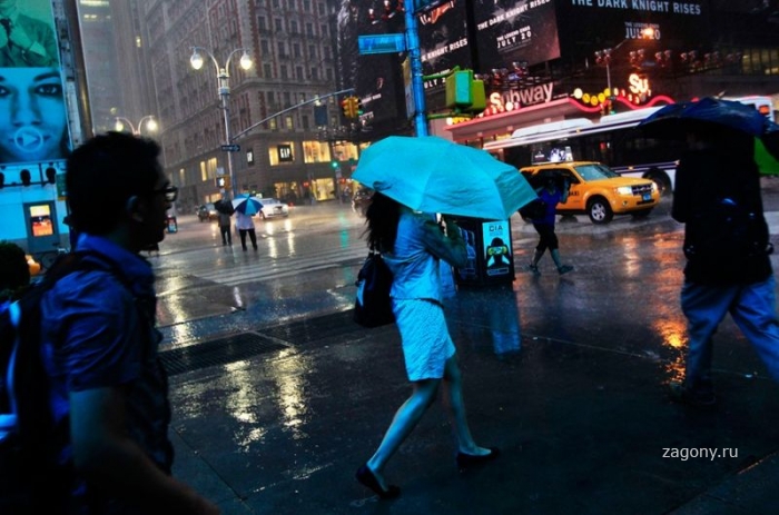 Проливной дождь и засуха в Соединенных Штатах Америки (25 фото)