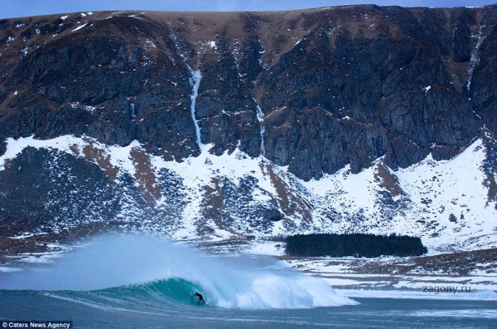 Арктический серфинг (18 фото)