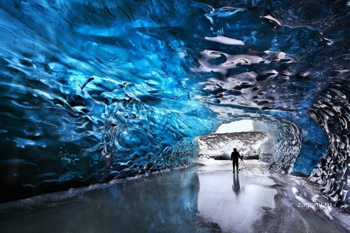Ледяные пещеры Скафтафелл (6 фото)