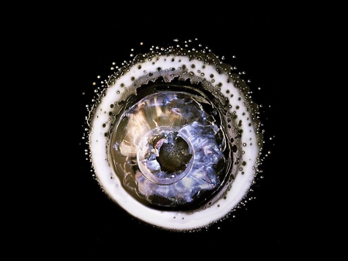 Как пуля разбивает органическое стекло (11 фото)