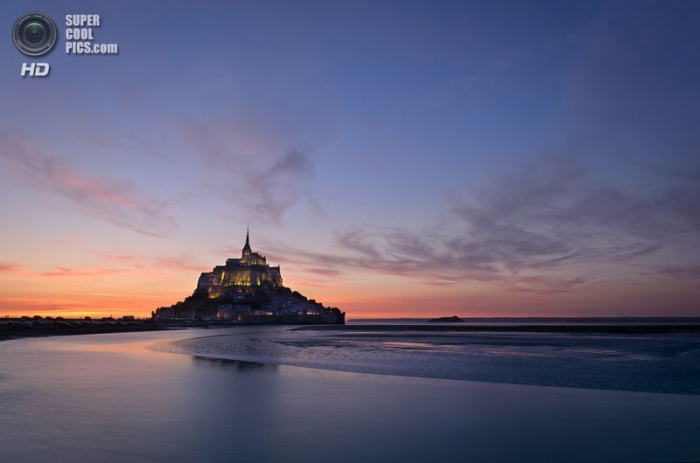 Остров-крепость Мон-Сен-Мишель (23 фото)
