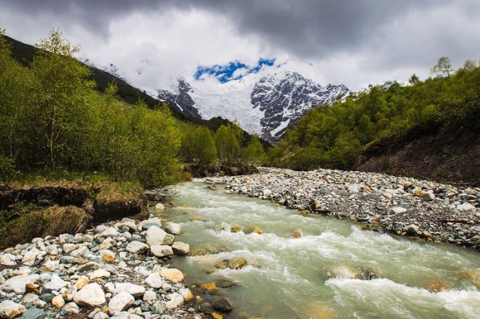 Ледник Адиши, Кавказ (23 фото)