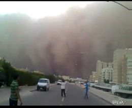 Песчаная буря в Кувейте (7.273 MB)