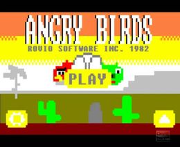 Как бы выглядила игра Angry Birds в 80-х годах (1.479 MB)