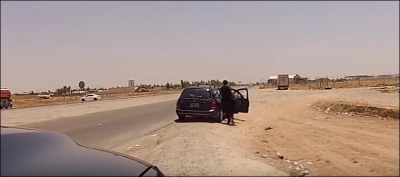 Обычная ситуация на дорогах Ирака