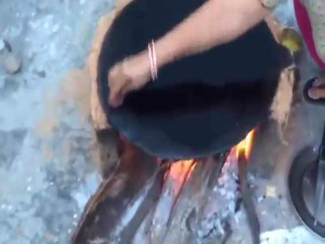 Как приготовить лапшу на открытом огне