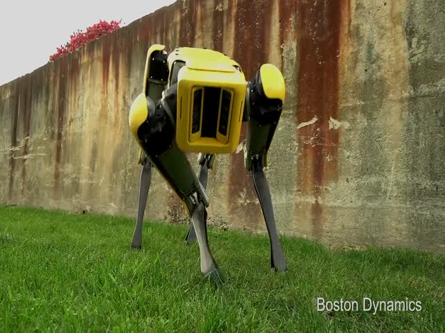 Последняя версия четырехногого робота от Boston Dynamics