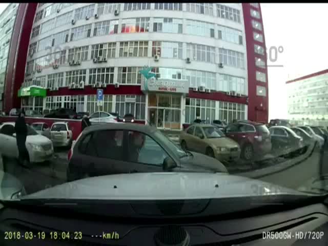 Ограбление средь бела дня в Москве