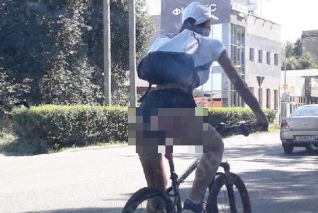 Велосипедистка в Ростове-на-Дону, которую не хочется обгонять