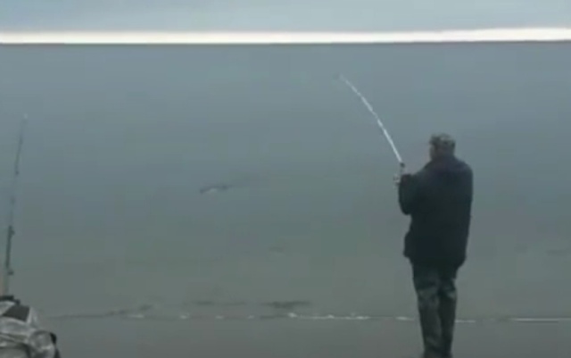 Необычная рыбалка на острове Сахалин