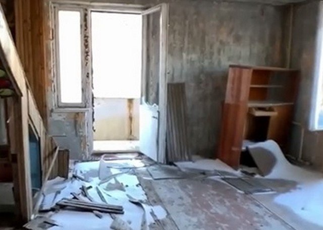 Необычная двухуровневая квартира в заброшенной Припяти