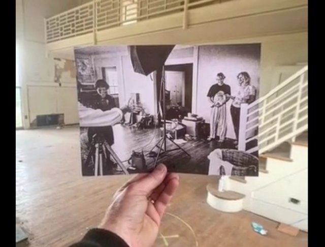 Прогулка по дому Курта Кобейна вместе с архивными снимками