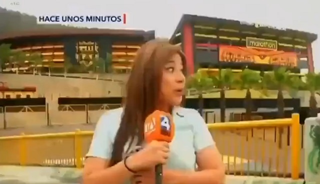 Ограбление журналистов в Эквадоре прямо во время эфира