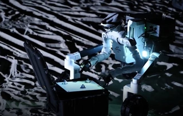 Испытание японского робота для работы на Луне