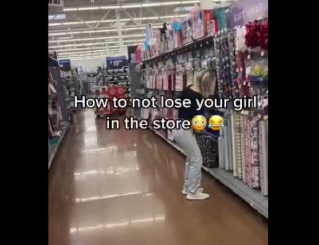 Как легко найти свою девушку в большом магазине