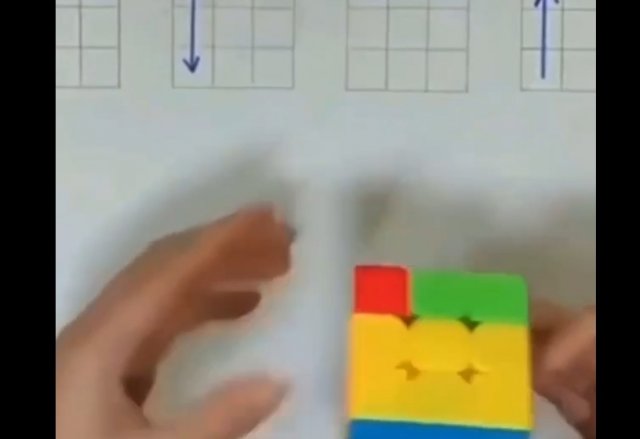 Как поставить кубик Рубика в положение для быстрой сборки