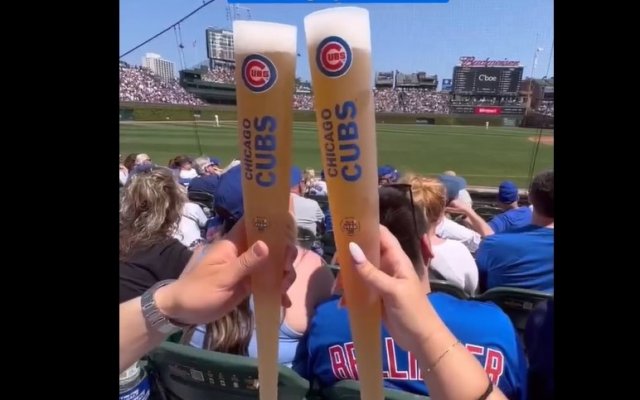 Бокалы для пива в виде бейсбольной биты