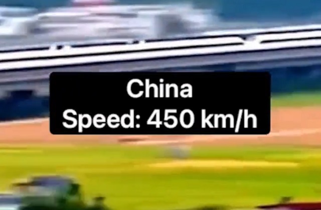 Про скорость поездов в мире