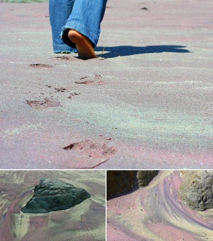 Необычный песок (5 фото)