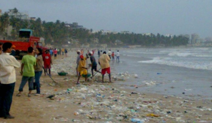 Самый чистый пляж (5 фото)