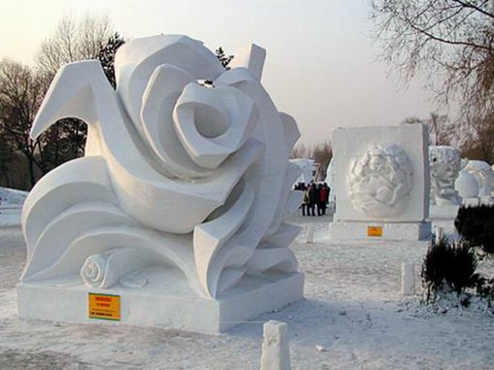 Фестиваль ледяных скульптур (16 фото)