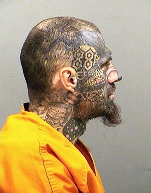 Человек-татуировка (4 фото)